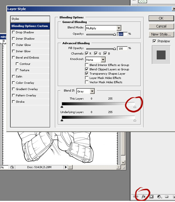Creating product labels in photoshop