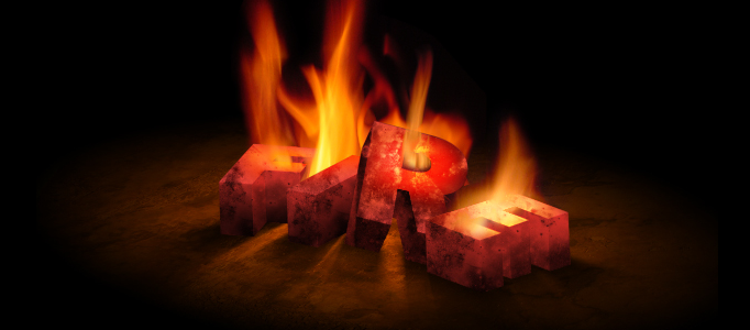 Awesome Fire Effect for 3D Text