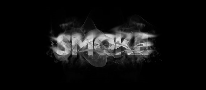 Create Awesome Smoky Typography