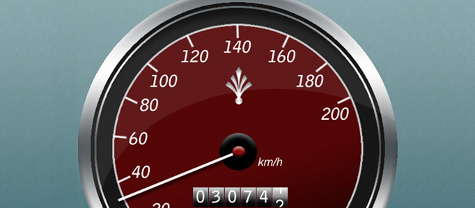 Create a Fantastic Speed Gauge and Watch Icon