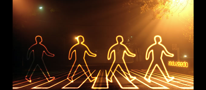 Create a Glowing Light Painting Effect