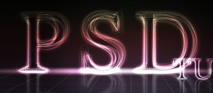 Create a Layered Glowing Text Effect