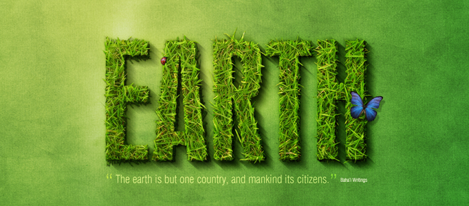 Create a Spectacular Grass Text Effect