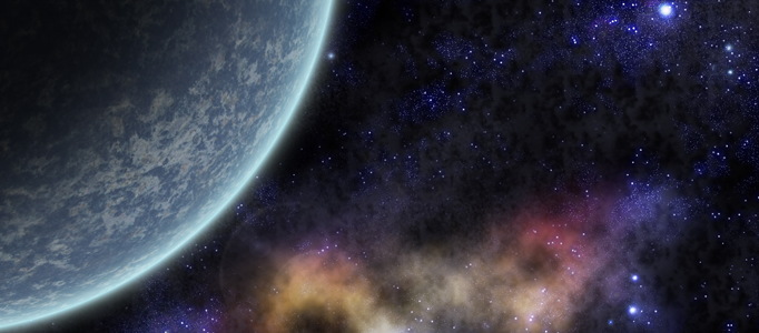 Create an Amazing Space and Planet Scene