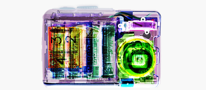 Creating X-Ray Style Images From Mechanical Objects