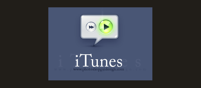 How to make iTunes button