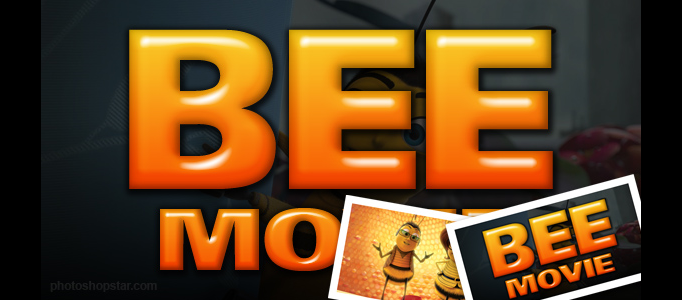 Recreate the ‘Bee Movie’ Text Effect