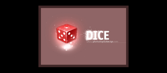 Red Gamble Dice Icon