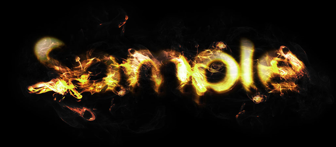 Design a Golden Flame Text Effect in Photoshop