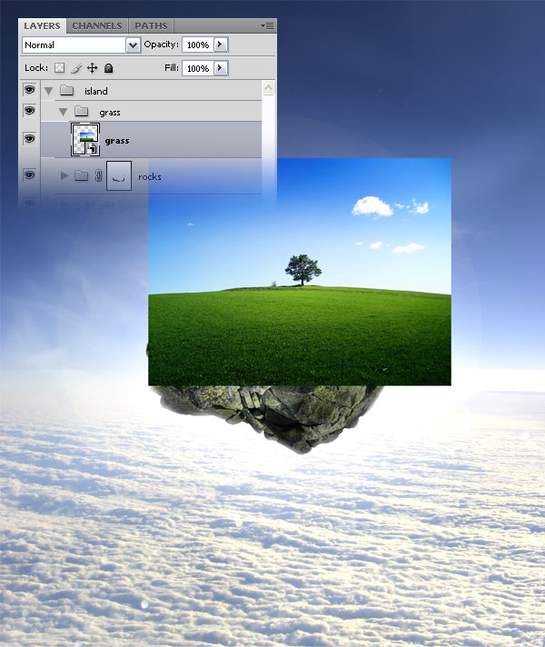 How to Create a Piece of Heaven in Photoshop - Photoshop Lady