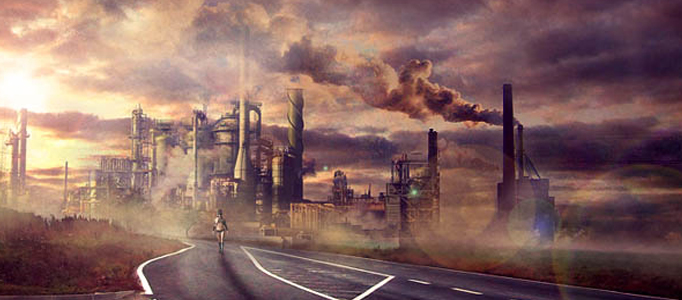 Create an Extraordinary Industrial City in Photoshop Tutorial