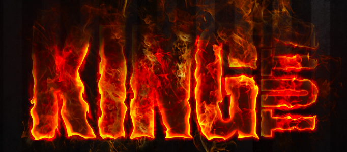 Apply Dramatic Fire Effect on Text using Photoshop