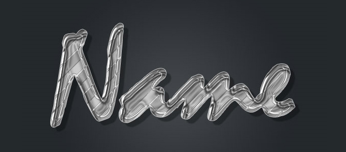 Special Shiny Text Effect Using Photoshop