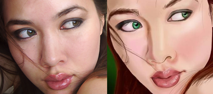 Portrait Transformation to a Realistic Painting