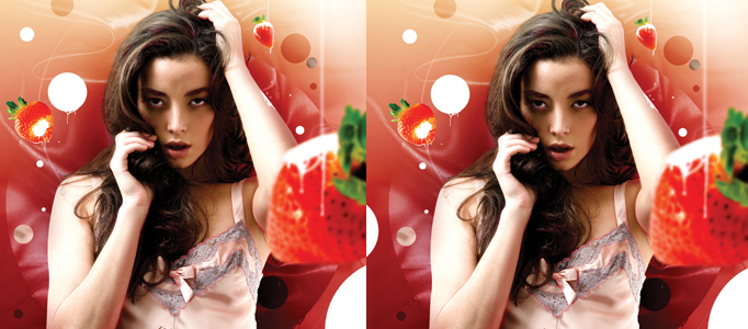 Create a Sweetie Fruit Background for an Image