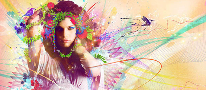 Develop a Great Colorful Image Poster in Photoshop