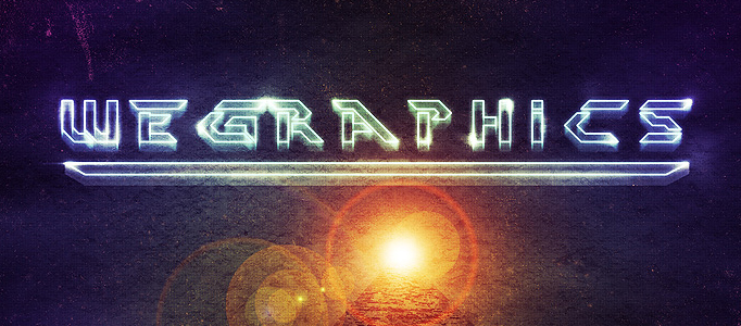 Create a Nice Laser Text Effect