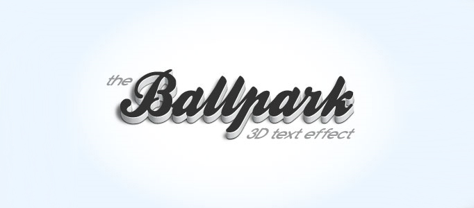 Design a Refined 3D Text Effect