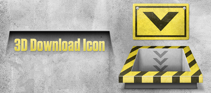 Develop a Nice Machinery Downloading Icon