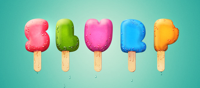 Create an Ice Cream Type Treatment in Photoshop