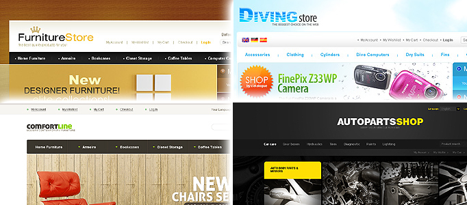 Magento Showcase, Themes and Tutorials for Online Store