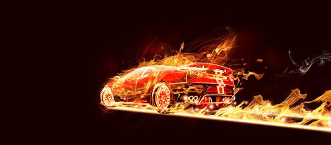 Create a Super Fire Effect for a Car