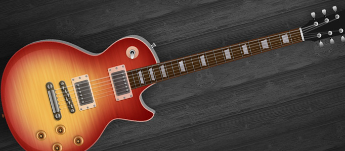 How to Illustrate a Realistic Guitar Using Photoshop