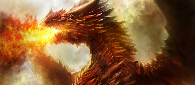 Design an Amazing Fire Dragon using Photoshop