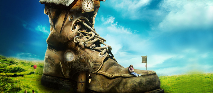 Form an Imaginative Scene – House on a Shoe