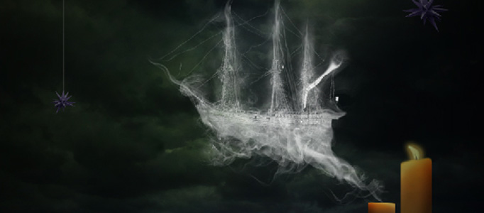 Making a Mysterious Ship in Photoshop