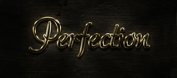 Perfect Gold Text Effect in Photoshop