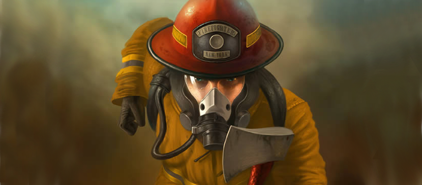 Making a Bravery Fire Fighter Digitally