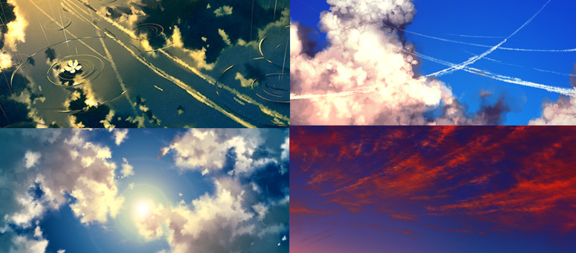 Learning to Paint Various Styles of Clouds