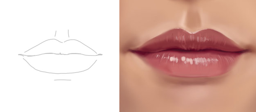 Making a Realistic Human Lip