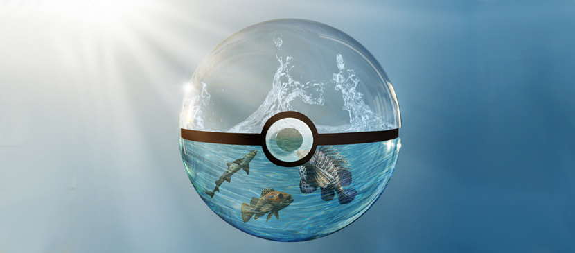 Create a Transparent Ocean Ball for Fishes