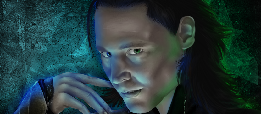 Painting a Realistic Portrait for Loki