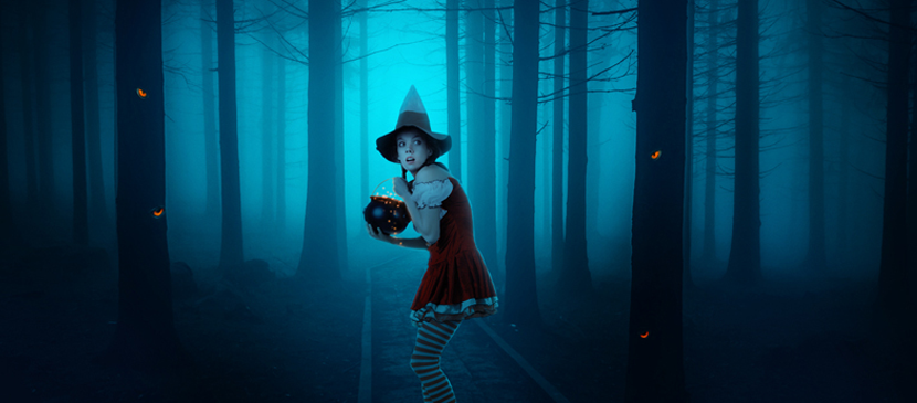 Manipulating a Witch in a Forest