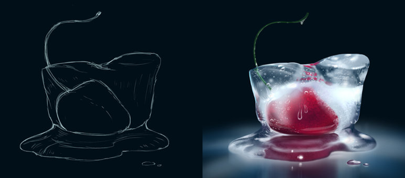 Making a Realistic Icy Fruit