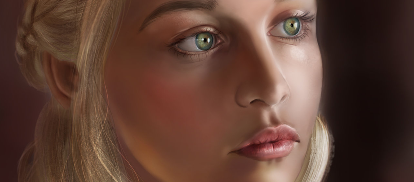 Nice Painting Tutorial for a Beautiful Lady Portrait