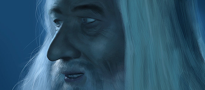 Painting a Realistic Gandalf