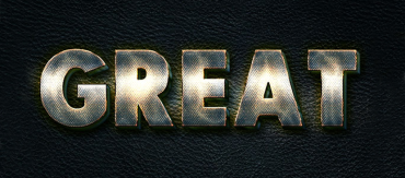 How to Make a Metallic Text Effect