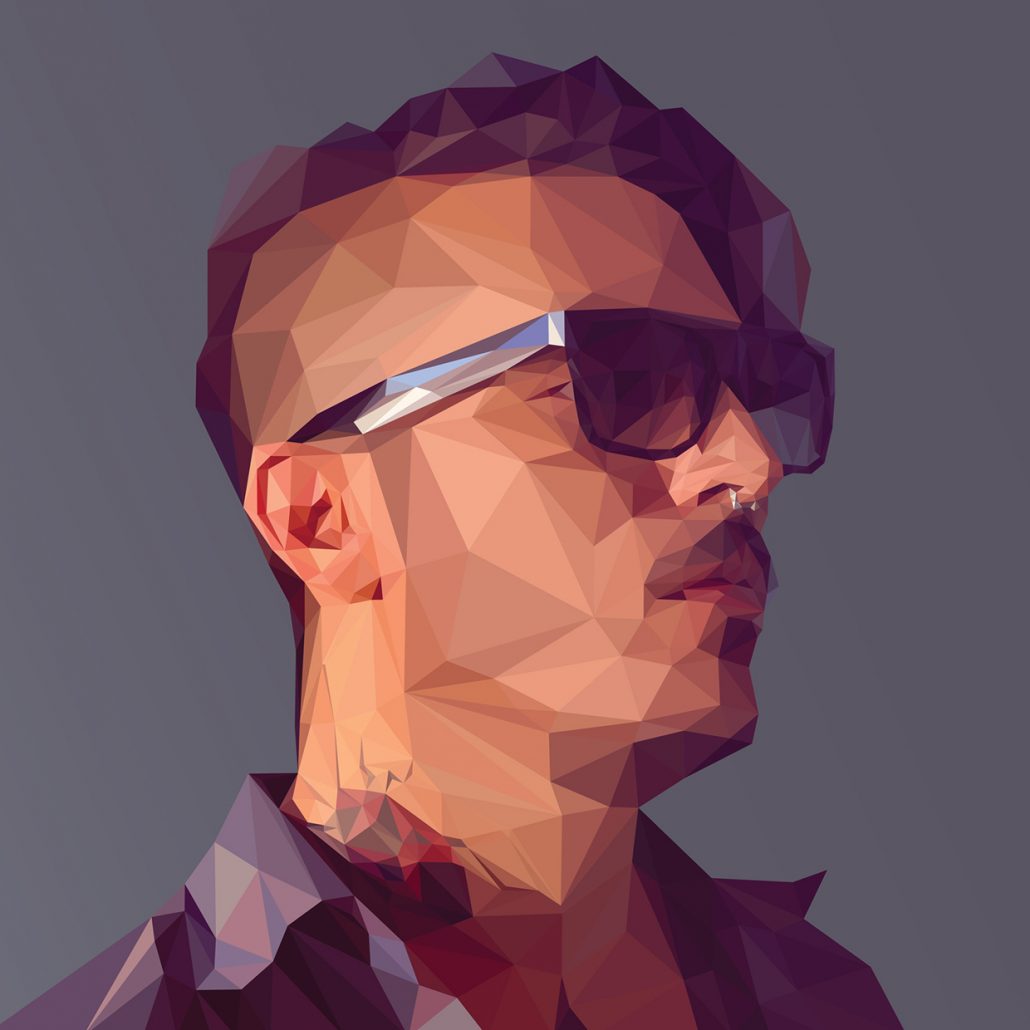 Low-poly Self Portrait Photoshop Tutorial-1