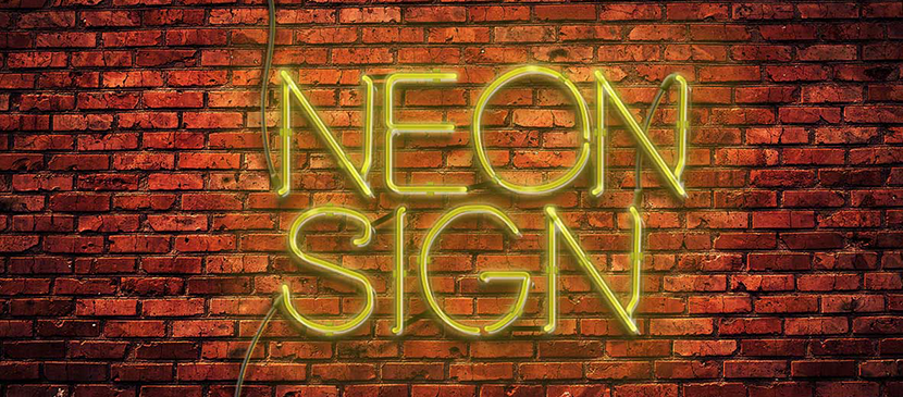 Create a Neon Texts Along the Street Effect