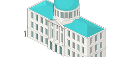 Try to Create an Isometric Pixel Art City Hall