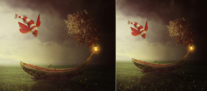 Easy Create a Fantasy Boat Scene Photo Manipulation