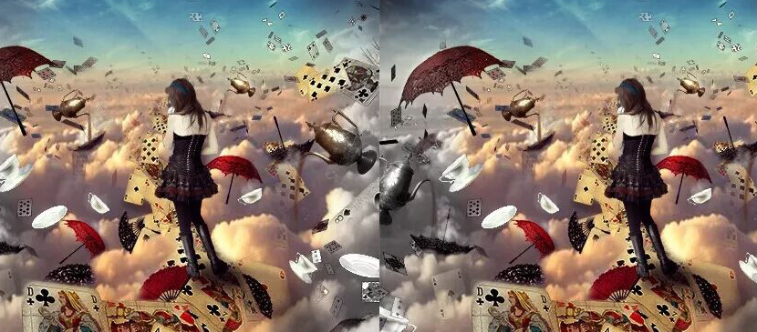 Create a Photo Manipulation of Alice Wonderland