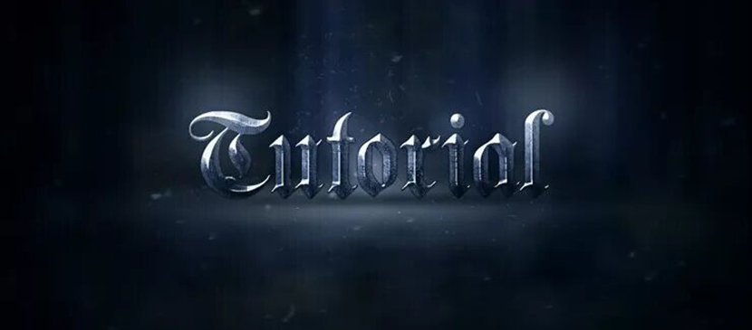 Create an Epic Metal Text Effect From Scratch