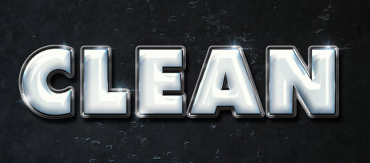 How to Create a Clean Glossy Plastic Text Effect