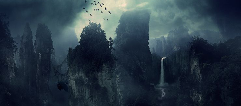 Create This Dark Matte Landscape Composite in Photoshop