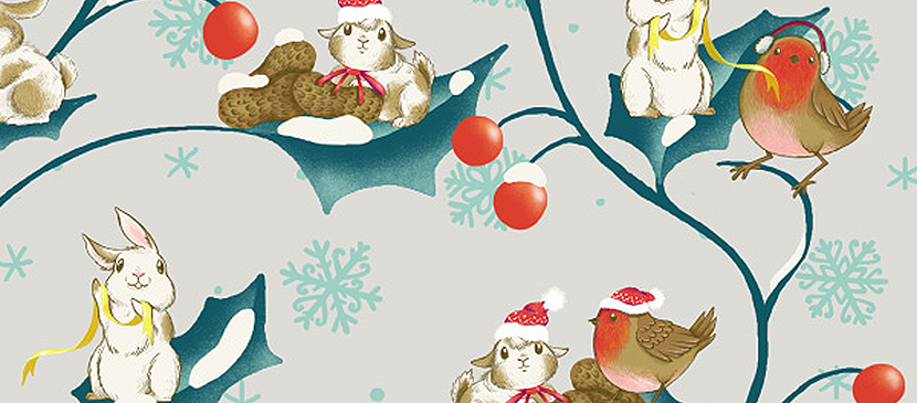 How to Create a Winter Festive Pattern in Adobe Photoshop